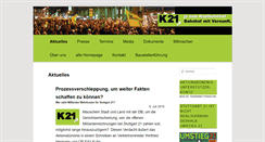 Desktop Screenshot of kopfbahnhof-21.de