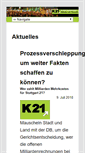 Mobile Screenshot of kopfbahnhof-21.de